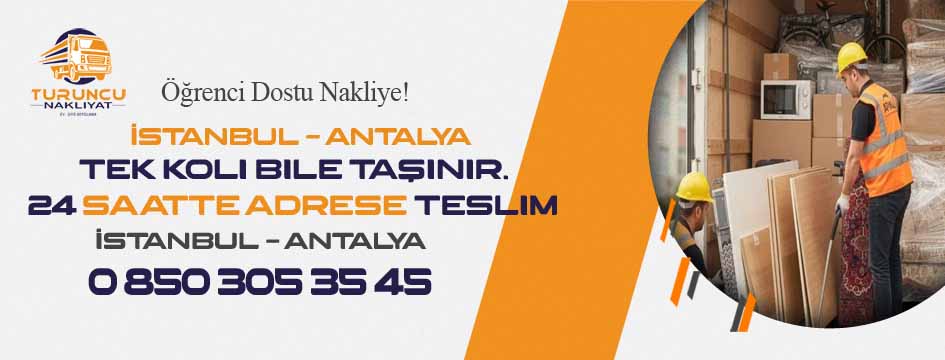 Şehirler Arası Öğrenci Eşyası Taşıma