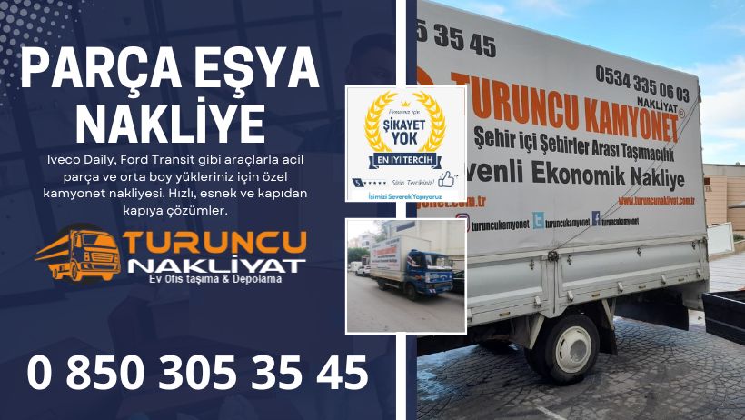 Maltepe Antalya parça nakliyat