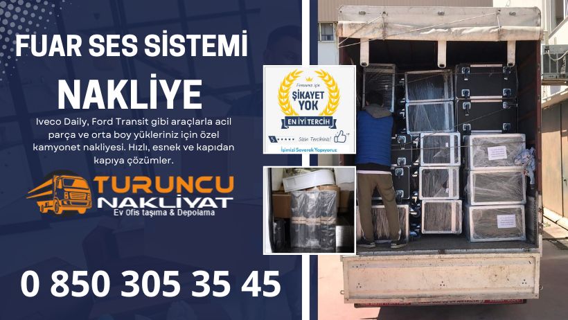 Kağıthane Antalya parça nakliyat