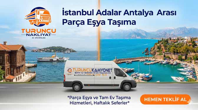 Başakşehir Antalya parça nakliyat
